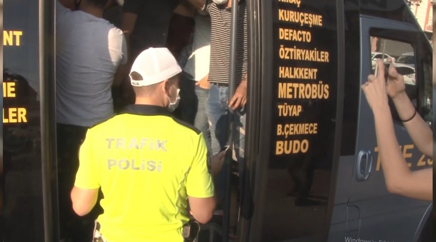 Minibüste 12 yerine 34 yolcu