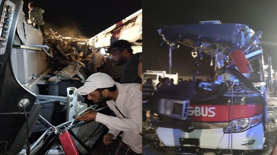 M�s�r'da katliam gibi kaza: 14 �l�, 25 yaral�