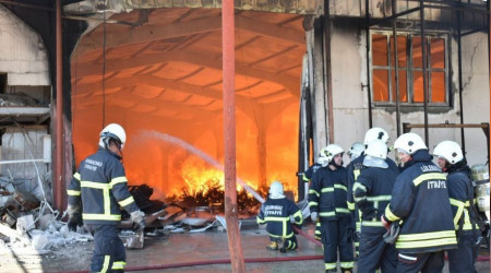 Mobilya fabrikasndaki yangn dier iyerlerine srad