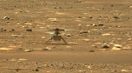 NASA helikopteri Ingenuity Mars'ta ilk uuunu yapt
