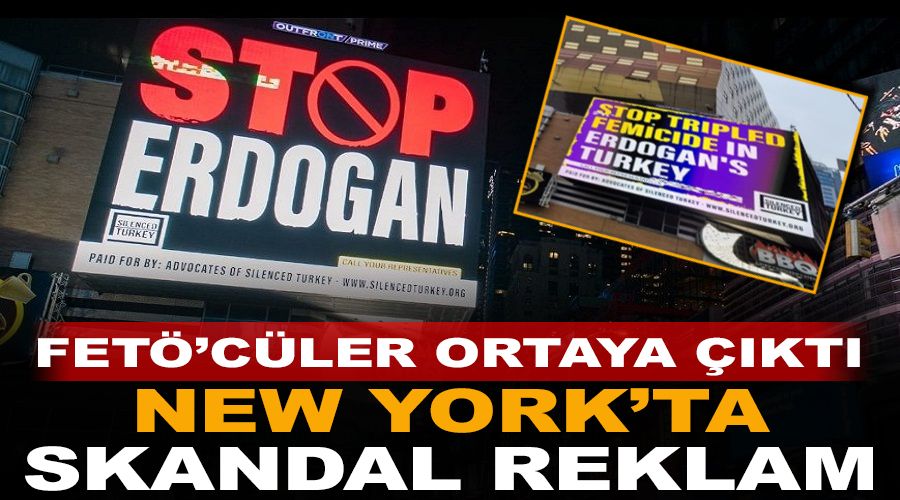 New York'ta skandal reklam