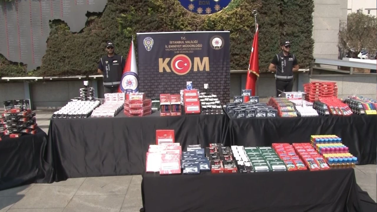 Okul �ncesi �stanbul'da dev k�rtasiye operasyonu