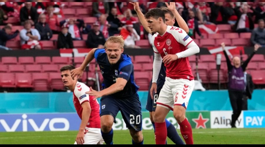 Olaylı maçta Finlandiya'dan tarihi galibiyet