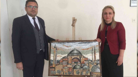 On bin tala Ayasofya'y resmetti