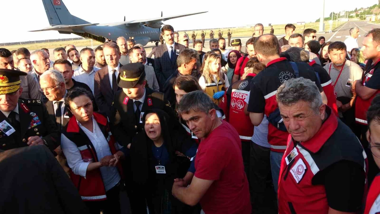 Ordulu şehidin naaşı memleketine getirildi