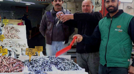 Palamuda doyan vatandaş hamsiye yöneldi