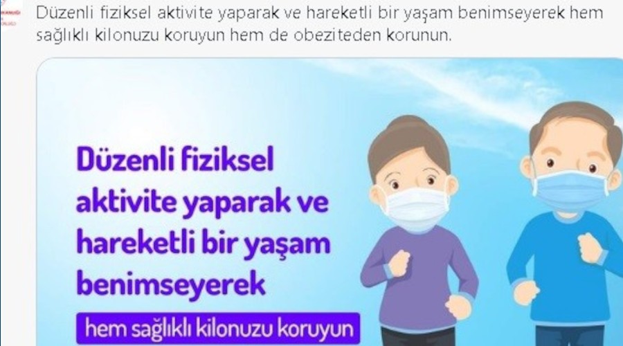 Pandemide düzenli fiziksel aktivite önerisi