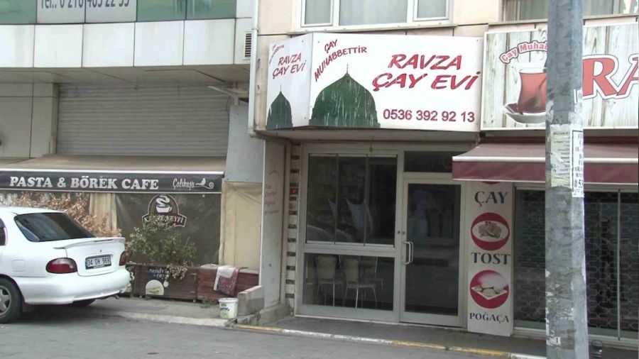 Pendik'te çay ocağı işleten kişi siyanür içti