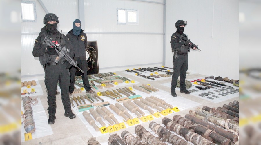 PKK cephaneliği ele geçirildi