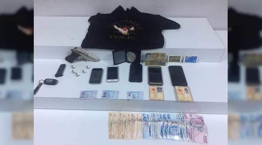 Polis k�l���ndaki gasp��lar yakaland�