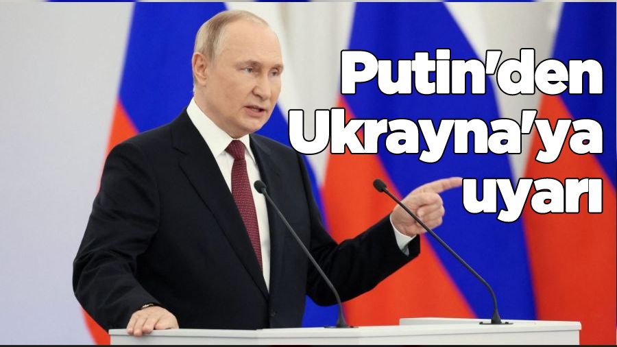 Putin'den Ukrayna'ya uyar
