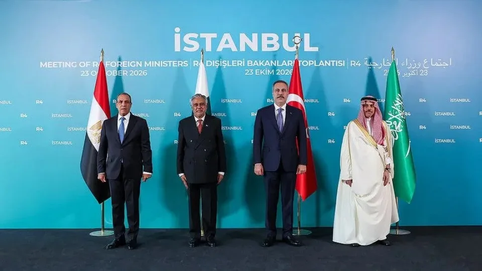R4 d��i�leri bakanlar�, �stanbul'daki toplant�n�n ard�ndan ortak bildiri yay�mlad�
