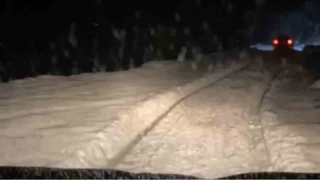 Rize'nin yüksek kesimlerinde yoğun kar yağışı etkili oldu