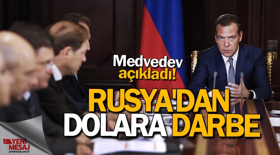Rusya'dan dolara darbe