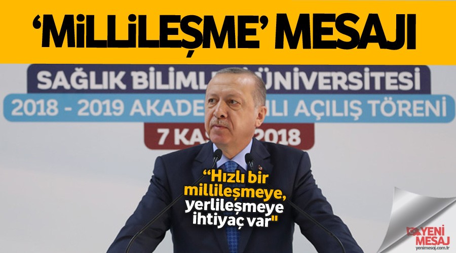 'Sağlıkta millileşme sanayi kadar önemli'