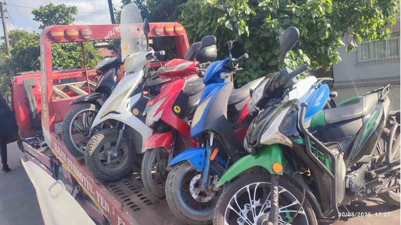 Sakarya'da abartı egzoz ve tehlikeli sürüşe geçit yok