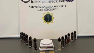 Samsun likit esrar ele geirildi