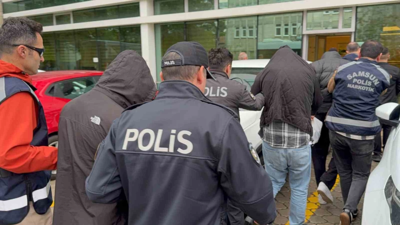 Samsun'da narkotik ekiplerinden peş peşe operasyon