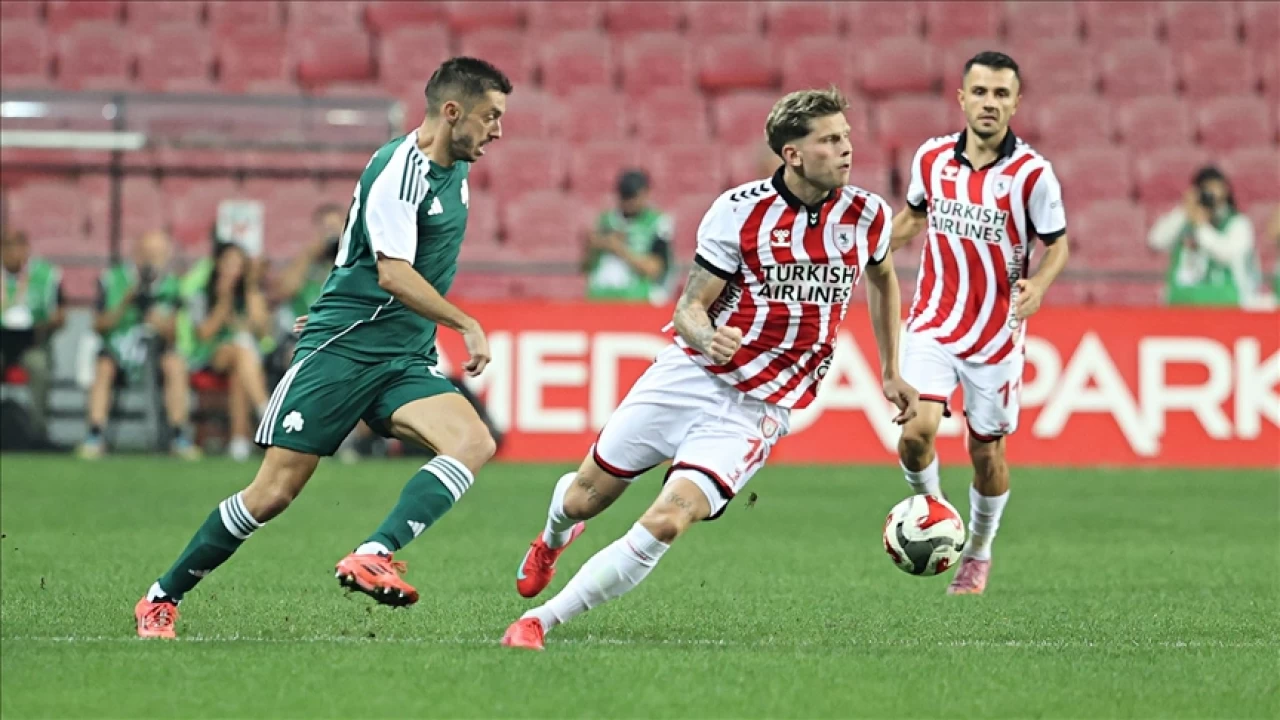 Samsunspor, Panathinaikos'uı geçemedi
