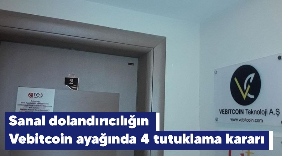 Sanal doland�r�c�l���n Vebitcoin aya��nda 4 tutuklama karar�