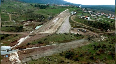 Sarma Barajının yüzde 85'i tamamlandı