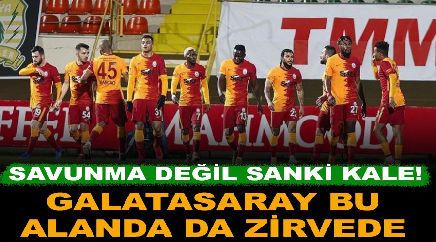 Savunma de�il sanki kale! Gol yeme ortalamas� 0,4