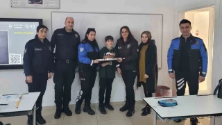Şehit polis çocuğuna doğum günü sürprizi