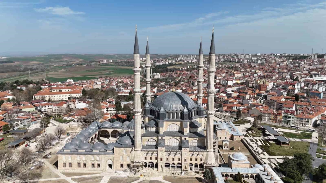 Selimiye Camisi'nin restorasyonunda sona doğru