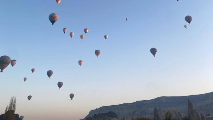 Sıcak hava balonlarına rüzgar engeli