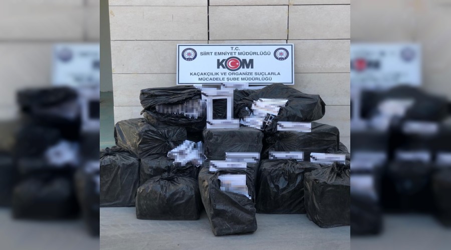 Sigara kaçakçılarına darbe