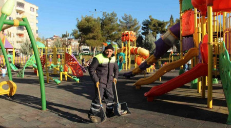 Siirt'te temizlik işçisinin hobisi şaşırttı