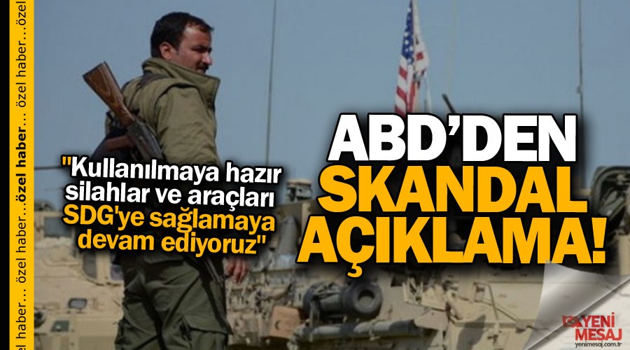 Skandal açıklama! SDG'ye silah sağlamaya devam ediyoruz