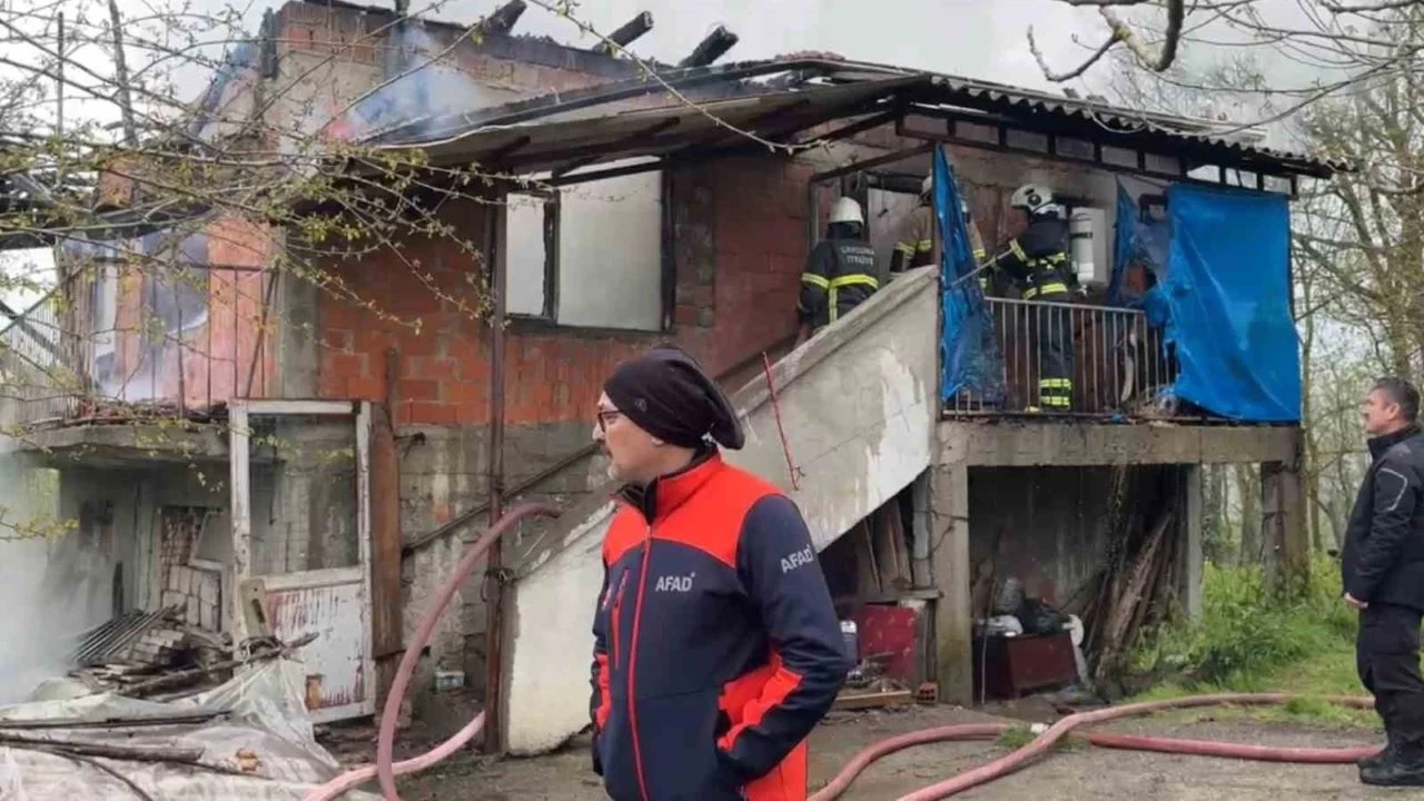 Sobayı tutuşturmak isteyen yaşlı kadın yanarak can verdi