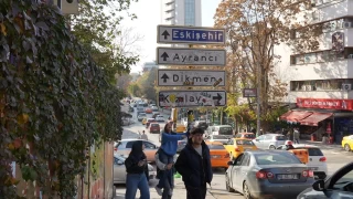 Sosyal medyada viral olan Kızılay tabelası yenilendi