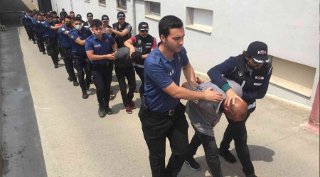 Suç örgütüne şafak baskını: 31 gözaltı