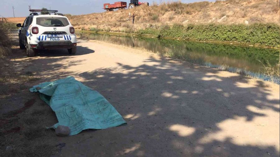 Sulama kanalında kadın cesedi bulundu