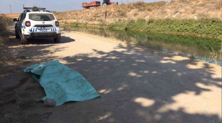 Sulama kanalında kadın cesedi bulundu