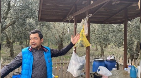 'Tarla fareleri' güvenlik kamerasına takıldı