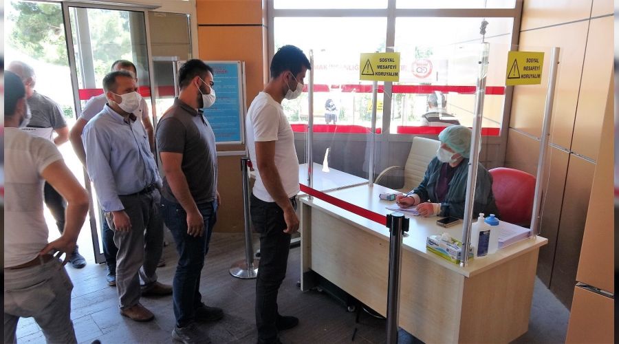 Tokat'ta Covid-19 a�� yo�unlu�u