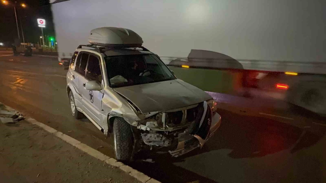 Tokat'ta otomobil ile cip çarpıştı: 5 yaralı