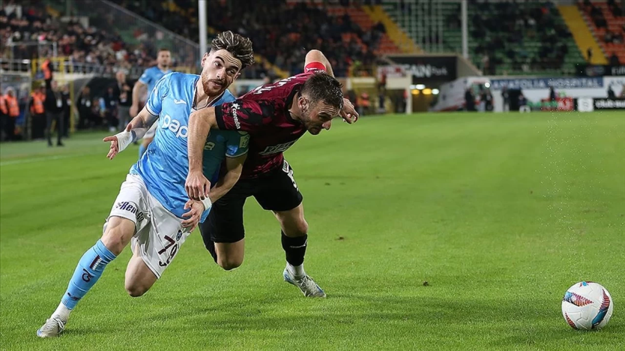 Trabzonspor kupada moral pe�inde