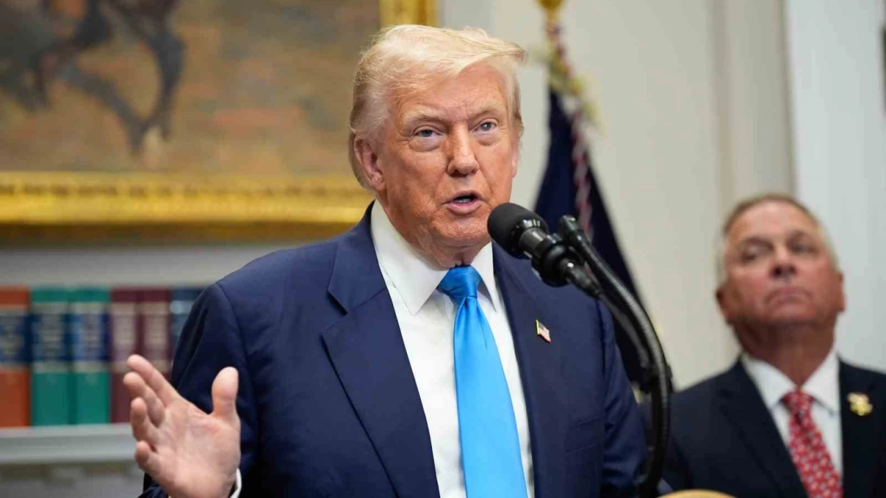 Trump'tan Filistin'i tanmay planlayan Kanada'ya gzda
