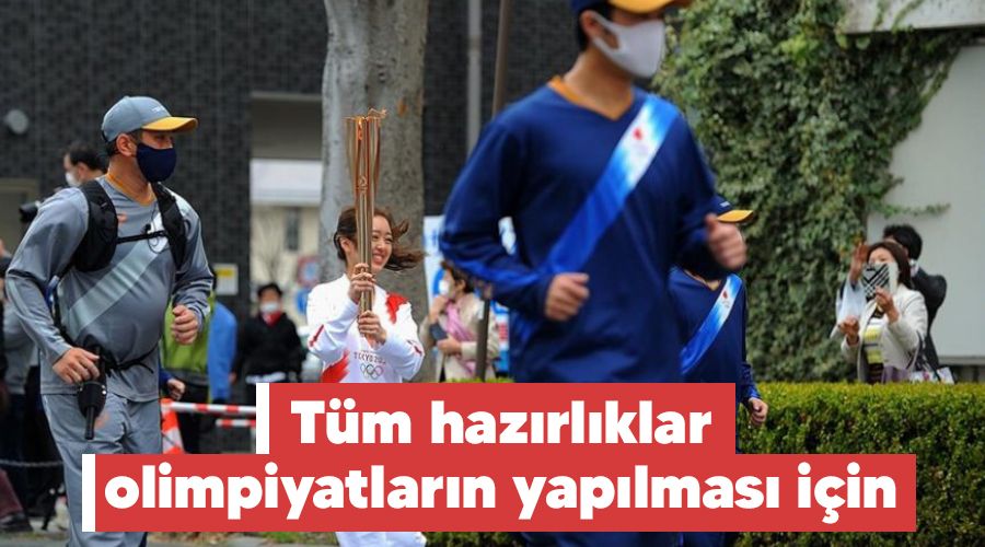 T�m haz�rl�klar olimpiyatlar�n yap�lmas� i�in