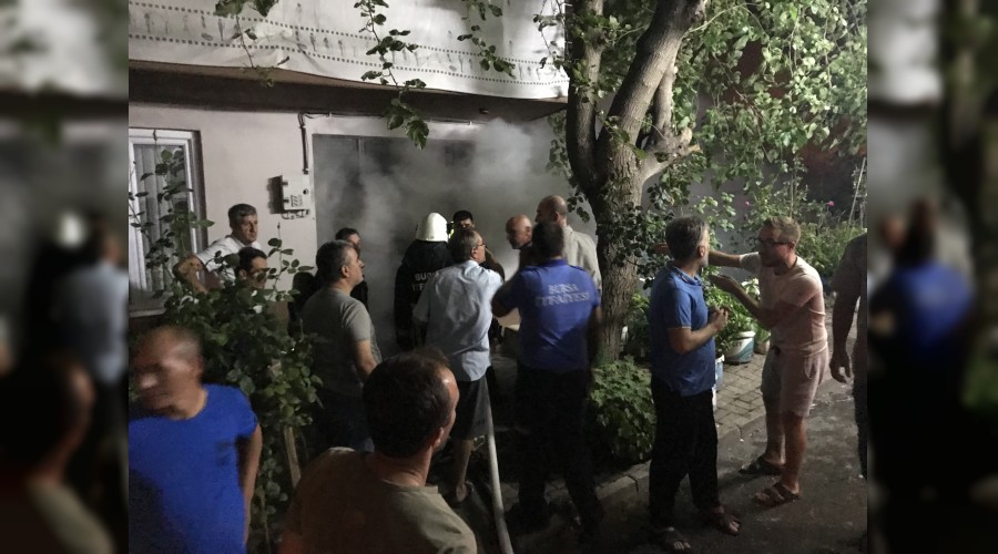 T�p patlad�, mahalle aya�a kalkt� 