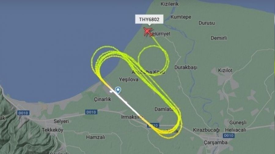 T�rk pilotlar�ndan havada geometrik hareketler