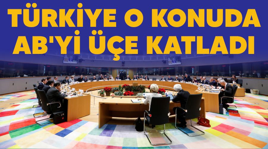 Trkiye o konuda AB'yi e katlad