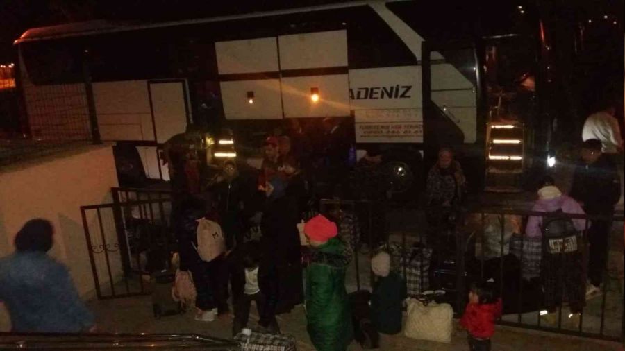 Ukrayna'dan tahliye edilen Ah�ska T�rkleri Tekirda�'da