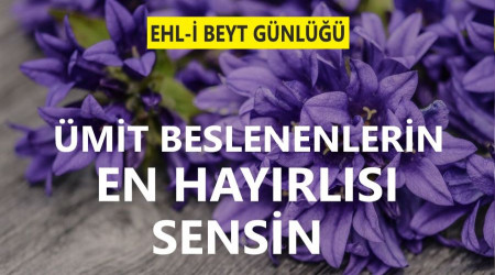 Ümit beslenenlerin en hayırlısı Sensin