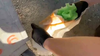 Uyuşturucuyu ekmek arasında servis etmişler