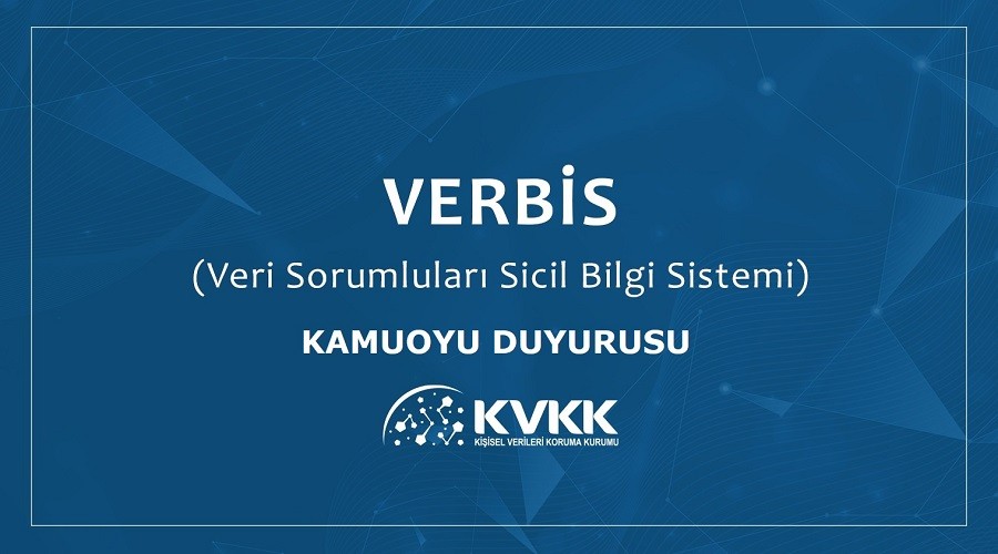 VERBİS kaydı için Covid-19 ek süresi